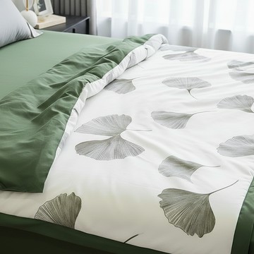 冰絲涼感 空調被/涼被  200 x 150cm  大葉大綠