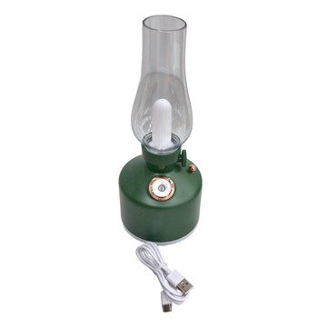 復古加濕小夜燈 綠色 25-002-GN