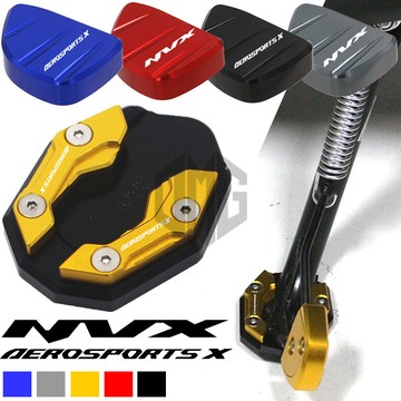 ✨免運 機車側柱 底座 雅馬哈AEROSPORTS X NVX155 側柱加大 駐車架 改裝邊撐加大座側撐側踢輔助器塊