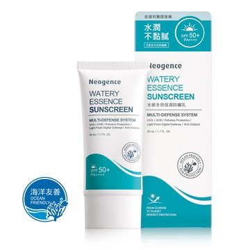 Neogence霓淨思 水感全效保濕防曬乳SPF50＋/PA＋＋＋＋50ML