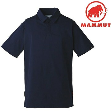 Mammut 長毛象 Active Polo Shirt AF 男款 輕量彈性快乾短袖POLO衫 1017-03831 5118 海洋藍