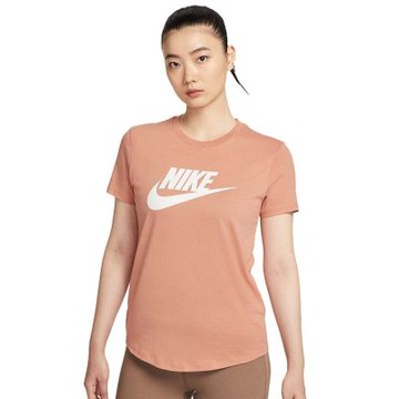 NIKE 短袖上衣 女 AS W NSW CLUB SS TEE ICN FTRA 粉橘 DX7907-688(3S4551)