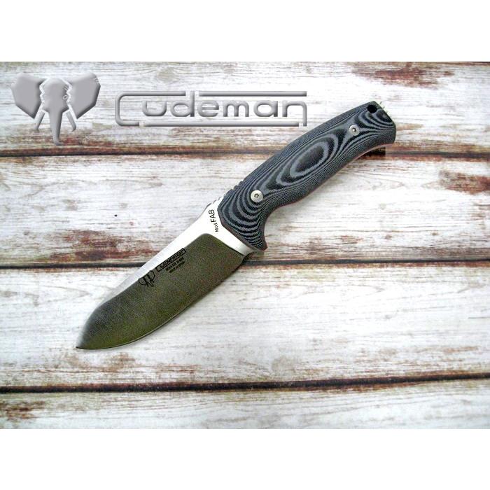 クードマン CUD298M  ブッシュクラフト ナイフ BOHLER N695鋼 マイカルタハンドル アウトドア,Cudeman BUSHCRAFT Knife