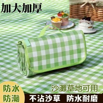 🔥優選🔥野餐墊戶外防潮墊便攜春遊地墊野餐布ins風露營墊子野餐必備用品
