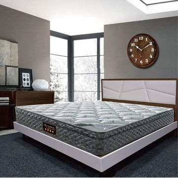 【文創集】3D乳膠莫代爾蜂巢獨立筒床墊-6尺雙人加大