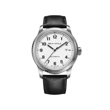 (免運)海鷗表手表男士大三針單歷男表時尚休閑自動機械腕表-指揮官6081