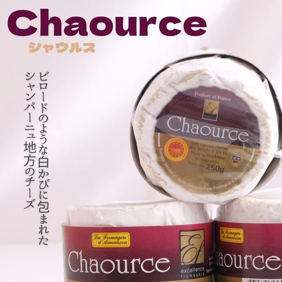 シャウルス 250g ナチュラルチーズ 白カビ チーズ シャンパーニュ シャンパン 発泡 ワインに合う