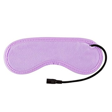ANTIAN USB充電式透氣遮光眼罩 附贈冰袋  744AT13D3-PP  薰衣草味 紫色