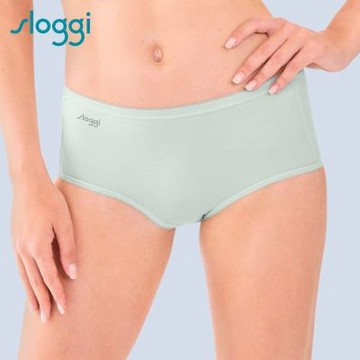 sloggi-COMFORT CARE經典舒適系列高腰小褲 柔霧綠