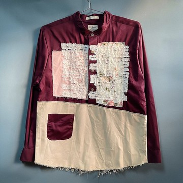 再製襤褸套頭襯衫 Remake boro pullover shirt
