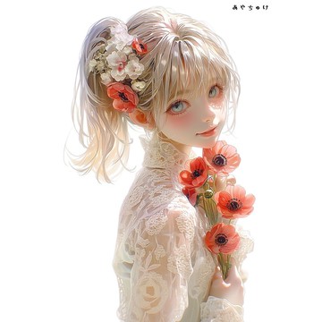 【3 月新品 3】07-119-0167 人物貼紙 春日序曲