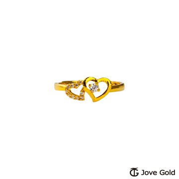 【JoveGold漾金飾】愛我的人黃金戒指