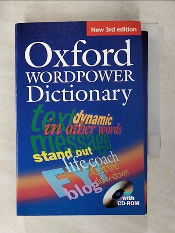 【書寶二手書T2／字典_PCV】Oxford Wordpower Dictionary_Victoria Bull, Patrick Phillips