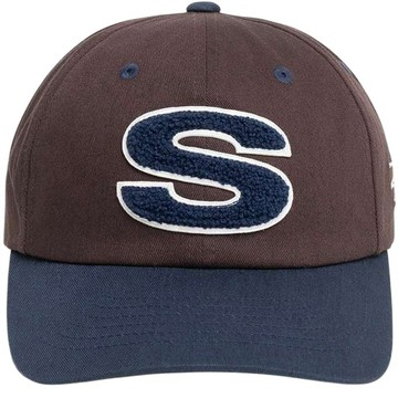 STUSSY 1311061 CHENILLE S SNAPBACK CAP 棒球帽 (深棕色)