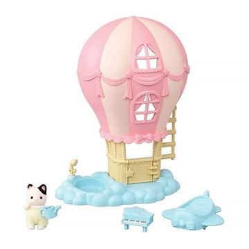EPOCH Sylvanian Families 森林家族 樂園熱氣球小屋，三歲以上適用  1組