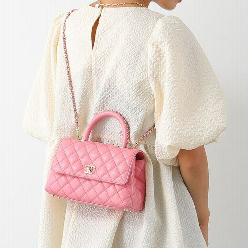 CHANEL シャネル ハンドバッグ MATELASSE マトラッセ ココ CHANEL シャネル ハンドバッグ MATELASSE マトラッセ ココ