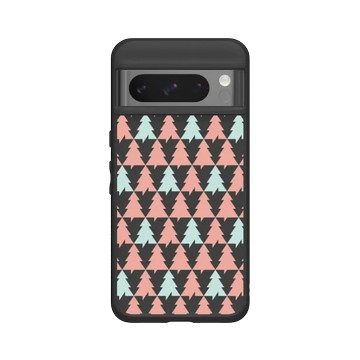 Pixel 8 Pro SolidSuit 黑 - JOCR - Forest Mint Green & Coral