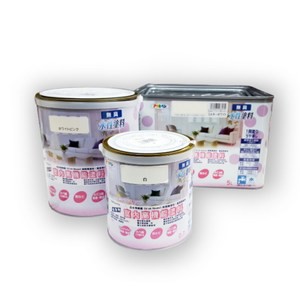 日本Asahipen 無味分解甲醛高機能塗料玫瑰白1.6L