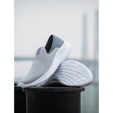 361男鞋運動鞋2025春夏新款懶人鞋透氣網面跑鞋一腳蹬輕便網鞋男