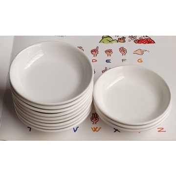 墨汁墨碟 國畫調色盤 陶瓷 墨碟