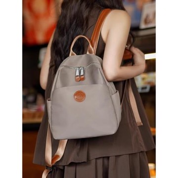 (免運)法國ZAMP雙肩包女2026新款時尚牛津布輕便出游背包戶外登山旅游包