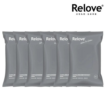 【Relove】私密肌30秒-面膜濕紙巾 (六入組)
