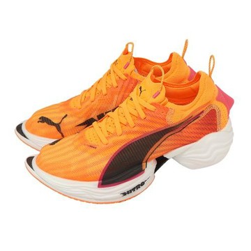 Puma 競速跑鞋 Fast-R Nitro Elite 2 W 女鞋 橘 碳板 馬拉松 310218-01