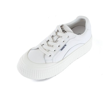 DIANA 簡約百搭撞色厚底休閒鞋 白色 #54860