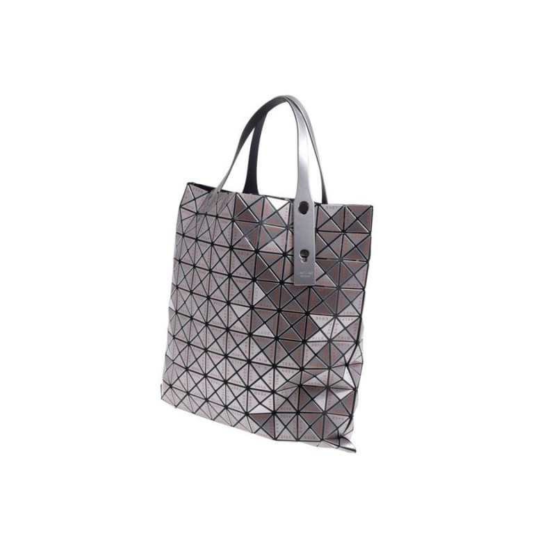 新品バオバオ・ISSEY MIYAKE BAOBAO FOUR トートバッグ10×10 シルバー