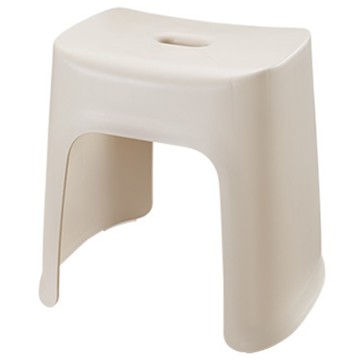 SHIMOYAMA 家用PP塑膠小凳子高凳 37 x 29 x 35cm  米白色  1個