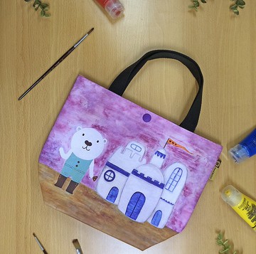 托特包- 我的城堡 (隨身出門很方便)