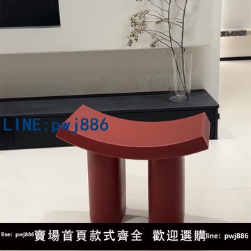 【店家補貼】換鞋凳家用門口塑料小凳子北歐小戶型網紅小飛象矮凳入戶輕奢凳子