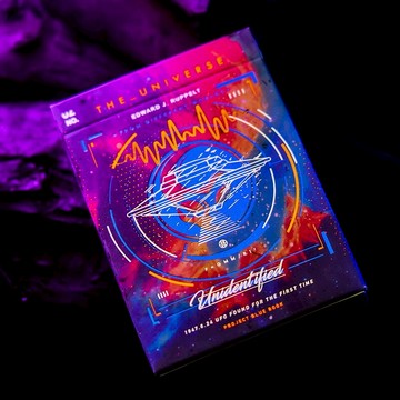 匯奇收藏花切撲克牌 不明之域 神秘宇宙溫感變色創意紙牌黑科技