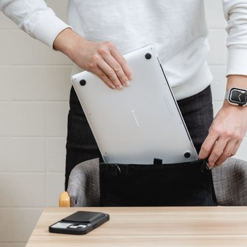 NUDE MacBook 磨砂筆電保護殼  For MacBook Pro 14" 2026-2021 透白