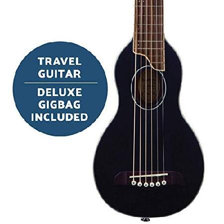 Washburn Rover String Acoustic Guitar, Right, Black (RO10SBK-A)
