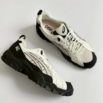 ASICS GEL-TRUCK 米白黑 網面拼接 老爹鞋 復古休閒 百搭 情侶鞋 1203A714-020