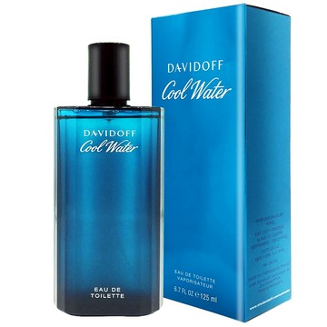 【平輸版】Davidoff｜Cool Water 冷泉男性淡香水 125ml★附祝福卡片✧生日禮物/情人節禮物