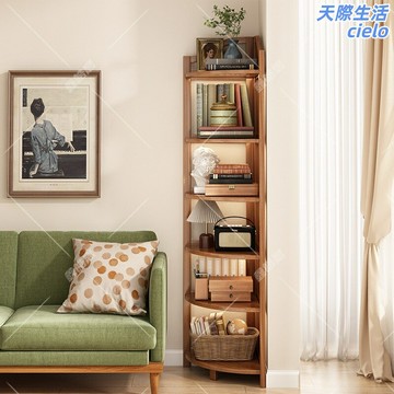 【角落空間大師】轉角置物架 牆角架 收納架 書架 廚房置物架 浴室架 多層三角架 免打孔安裝 夾縫窄縫利用 客廳臥室通用