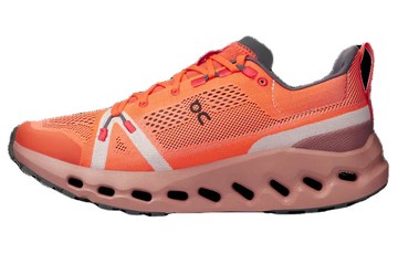 ON RUNNING CLOUDSURFER TRAIL FLAME DUSTROSE WOMENS