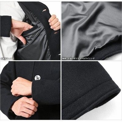 極美品 ショット ピーコート シングル USA製756US 24オンス 黒 希少 極美品 ショット ピーコート シングル USA製756US 24オンス 黒 希少