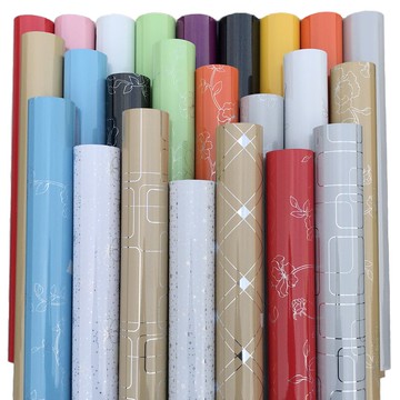 純色冰箱貼紙空調貼衣柜門桌子舊家具翻新貼膜廚房櫥柜防油貼防水