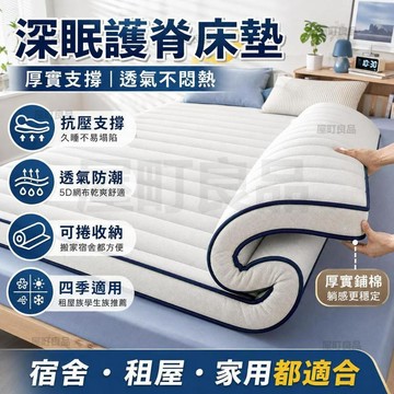 🔥台灣出貨 床墊 家用臥室軟墊 學生宿舍單雙人床墊 租屋榻榻米床褥 鋪底睡墊 可折疊床墊 居家寢具用品 實用舒適款式