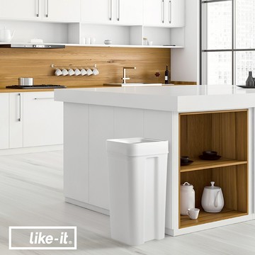 【this-this】日本Like-it｜Seals 簡約開口式垃圾桶 45L