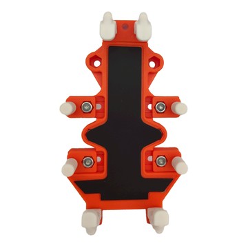 蒼鷹爪型手機架 複合塑膠材質  橘  1599080007