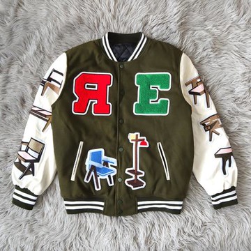 CHAIR VARSITY JACKET 重工全刺繡工藝棒球毛尼運動男女夾克外套