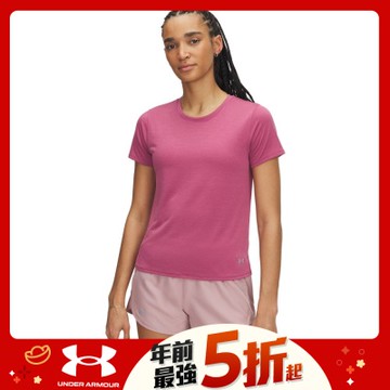 【UNDER ARMOUR】UA 女 Launch 短袖T-Shirt_1382434-659