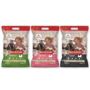 ECO 【3入組】 Clean - 2.8KG(6.17Lb) 輕質型豆腐貓砂