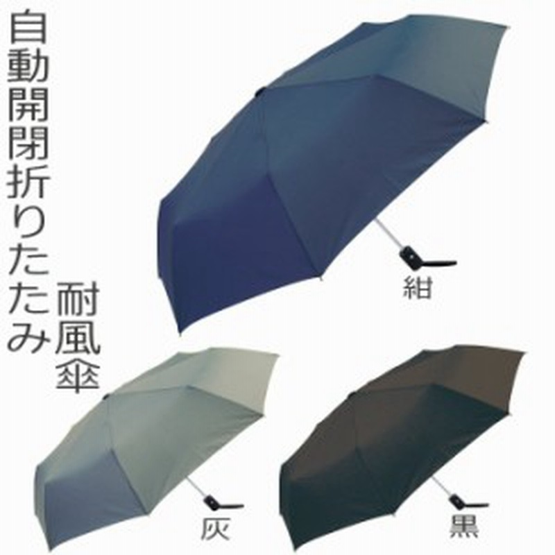 傘 メンズ 折りたたみ 自動開閉 耐風式 折りたたみ傘 Jko 122 Gra 02 ワンタッチ かさ アンブレラ レイングッズ 通販 Lineポイント最大1 0 Get Lineショッピング