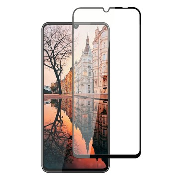 realme 保護貼 AGC日本玻璃 保護貼 買一送一【REALME Note 50】 加硬加厚版 9D高清透明 保護貼 保護膜 黑框全覆蓋 鋼化玻璃膜