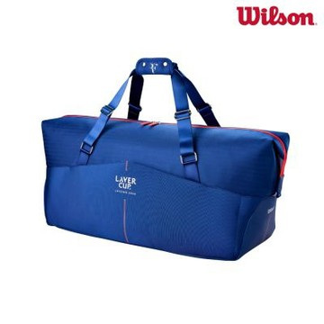 【Wilson威爾森】RF LAVER CUP 2026 PRACTICE DUFFEL 配件 圓筒包 海軍藍 WR8057801001
